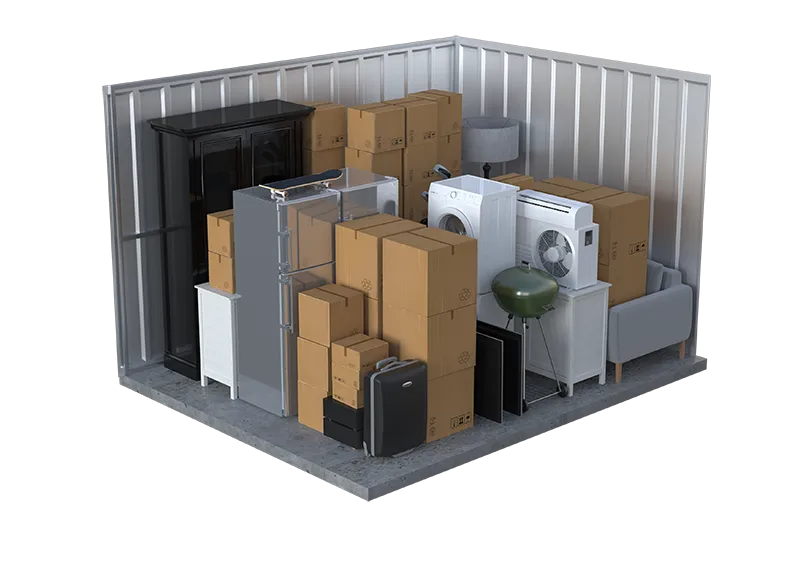 XL opslagunit met roldeur 20-30m³ bij OpslagBox Leeuwarden